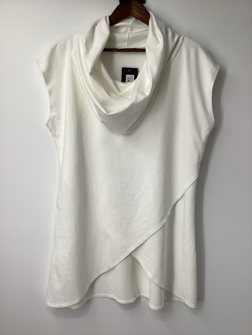 Bryn Walker Lavinia Tunic Cowl Neck Sleeveless Top - Picture 2 of 12